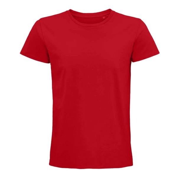 SOLS Unisex Adult Pioneer Organic T-Shirt - Bright Red