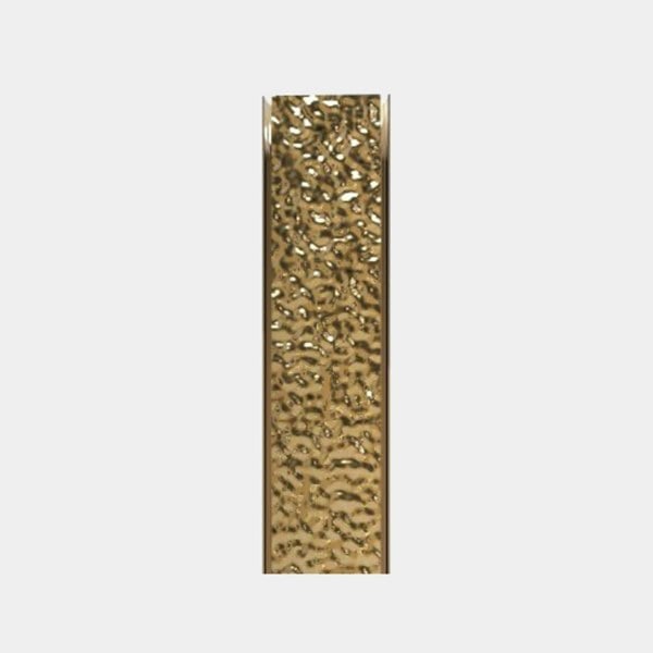 Castro Lighting Bellamy Hammered Golden Brass Wall Light