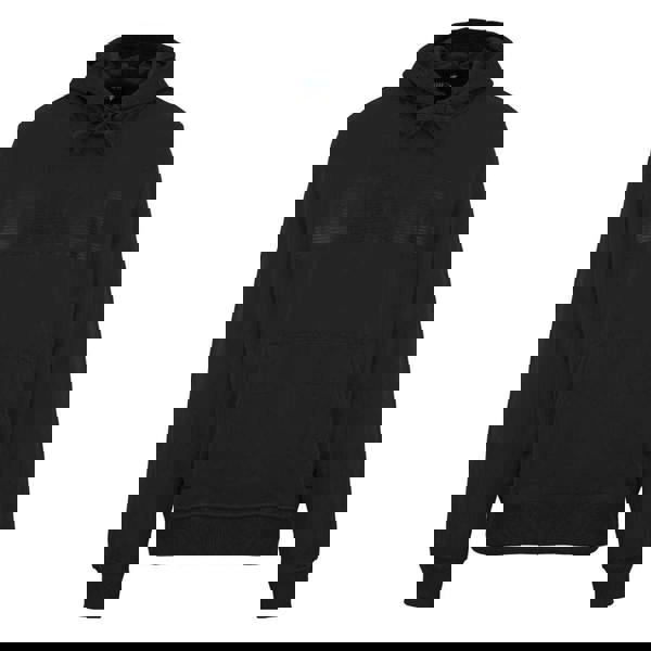 Diesel Mens Monotone Logo Hoodie - Black - 