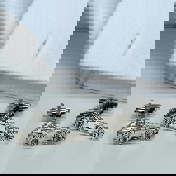 Me and My Car Pewter Sports Car Cufflinks