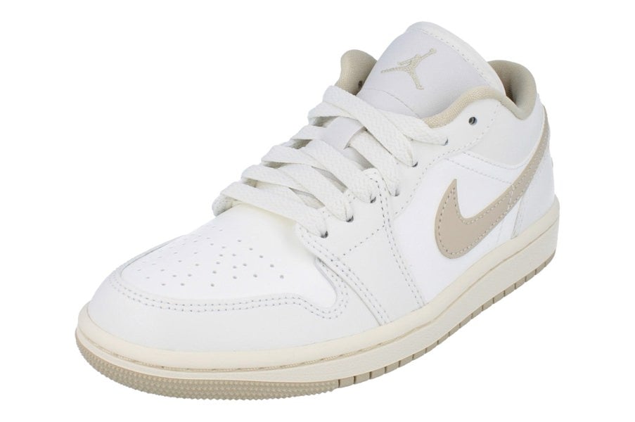 Nike Womens Air Jordan 1 Low Trainers Dc0774  112 - Sail Rattan Pale Ivory 112 - Photo 0