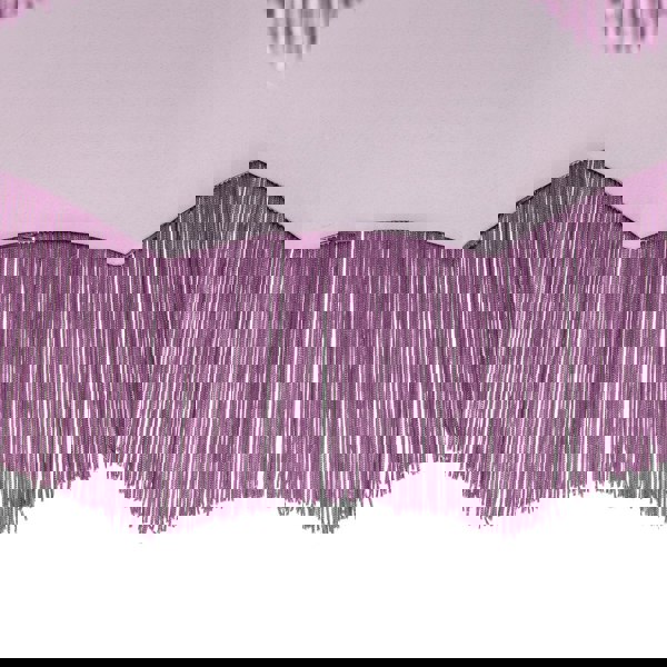 Traditional Victorian Empire 40cm Lamp Shade in Lilac with Tassels Image 3