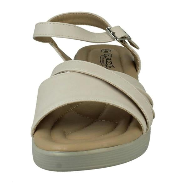 Eaze Ladies Eaze Buckle Fastening Summer Sandals F12103