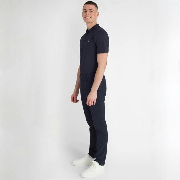 Calvin Klein Mens Golf Polo Shirt - Navy - 