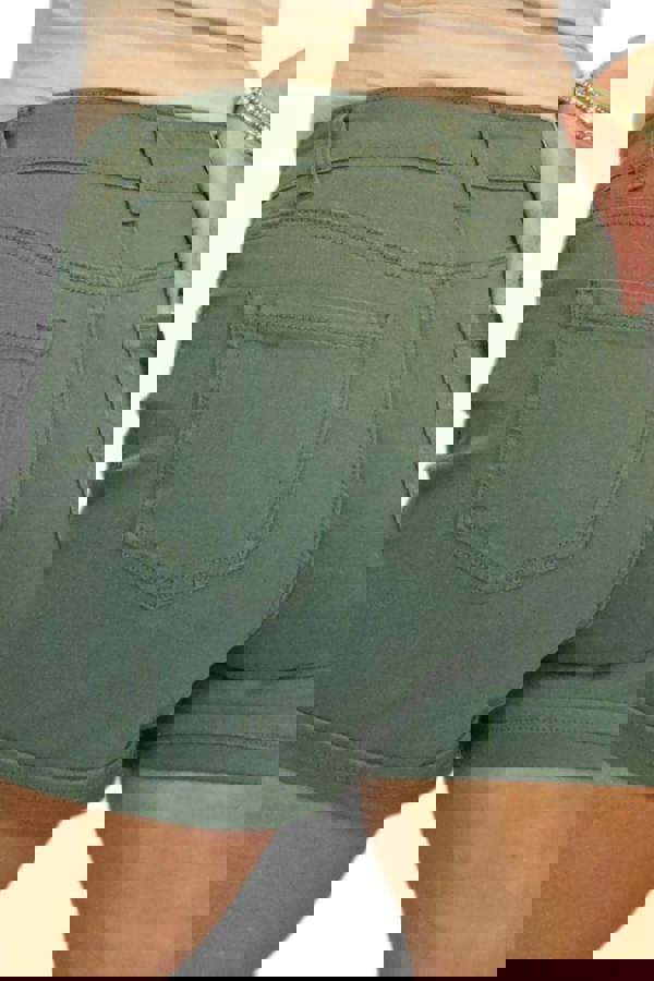 Paulo Due Women's Casual Turn Up Slim Fit Shorts