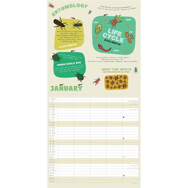 Natural History Museum, Future Scientist Family Planner 2027, Family Planners, Month To View, Natural World, Gift