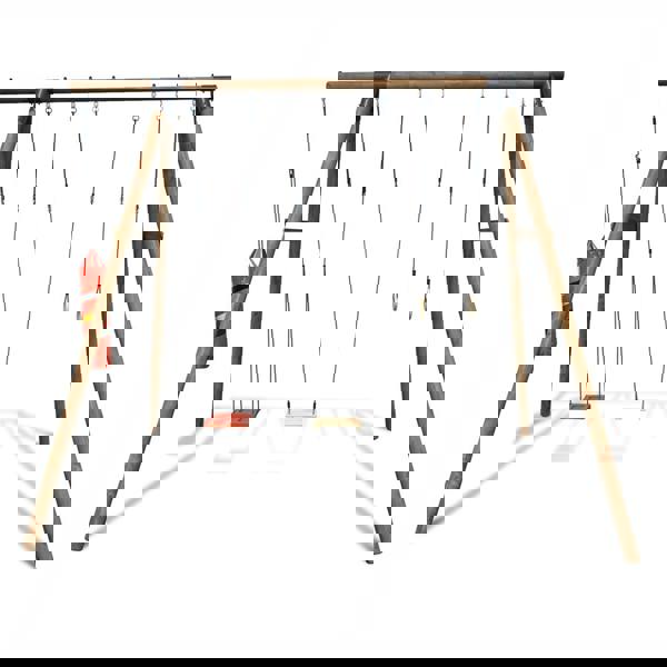 Soulet Galdar Wooden Garden Swing Set with Boxing Bag