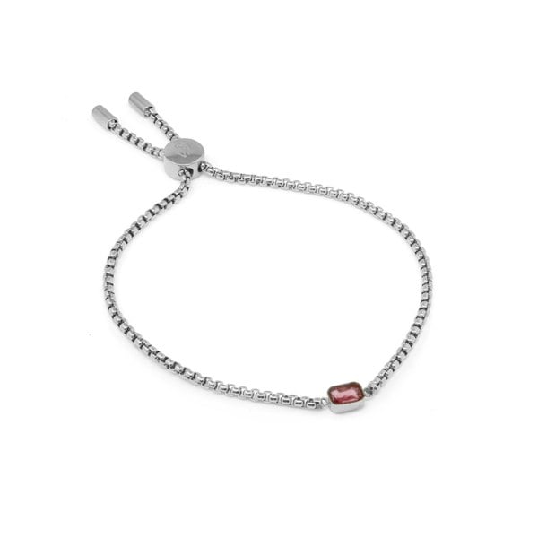 Say It With Children's October Opal Birthstone Bracelet - Silver
