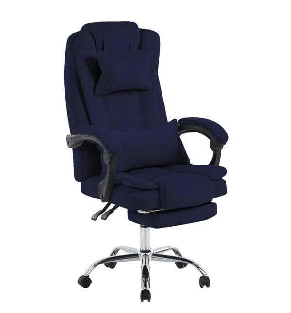 HYGRAD BUILT TO SURVIVE Velvet Reclining Office Chair with Footrest, Adjustable Swivel | HYGRAD®