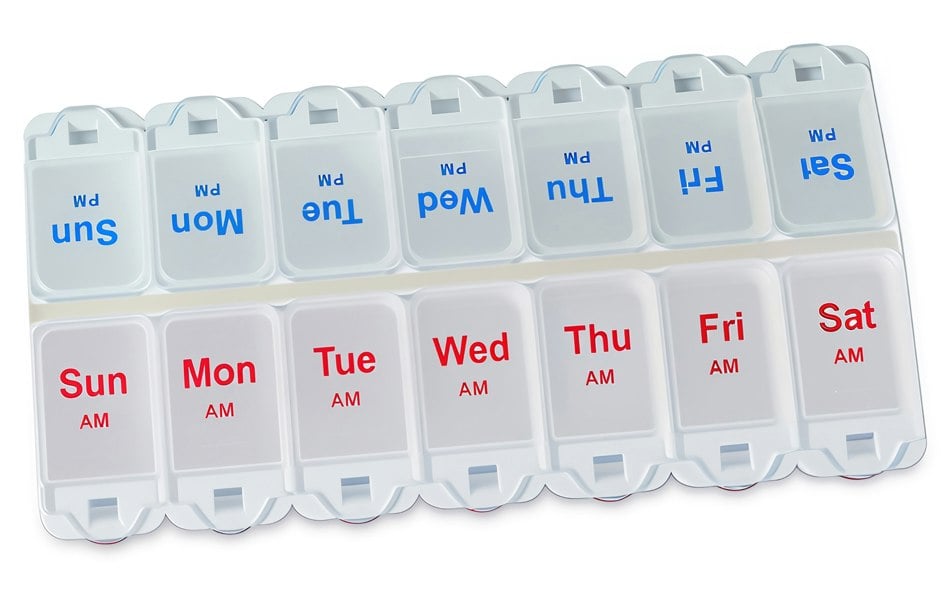 Aidapt Deluxe Pill Organiser