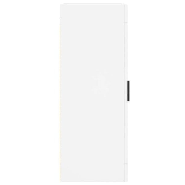 Berkfield Wall Mounted Cabinet White 34.5x34x90 cm Engineered Wood