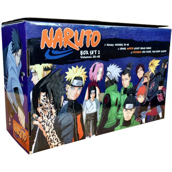 Naruto Box Set 2 Volumes 28-48 Complete Children