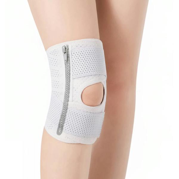 Anyfit 1PC Sports Kneepad 37-45cm Black Elastic Fitness Gear Right Brace Protector