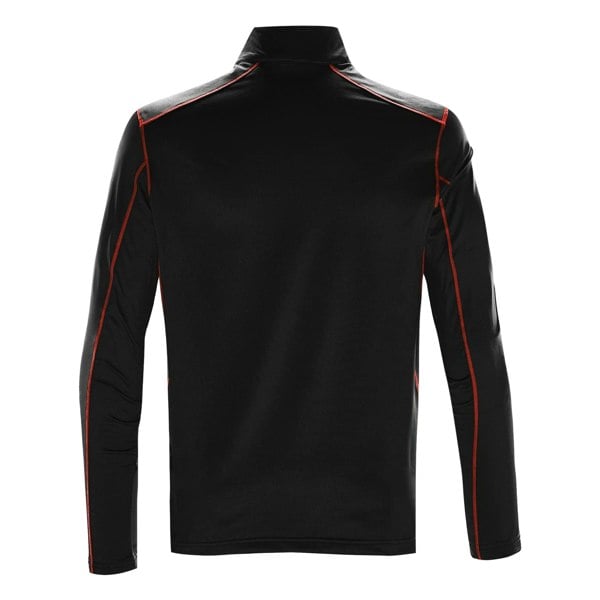 Stormtech Mens Pulse Fleece Pullover - Black/Red