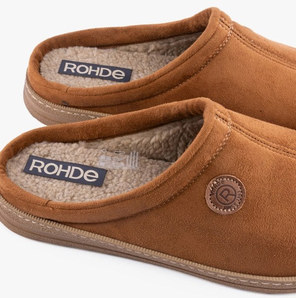 Rohe Rohde 7141-74 Mens Mules Brown