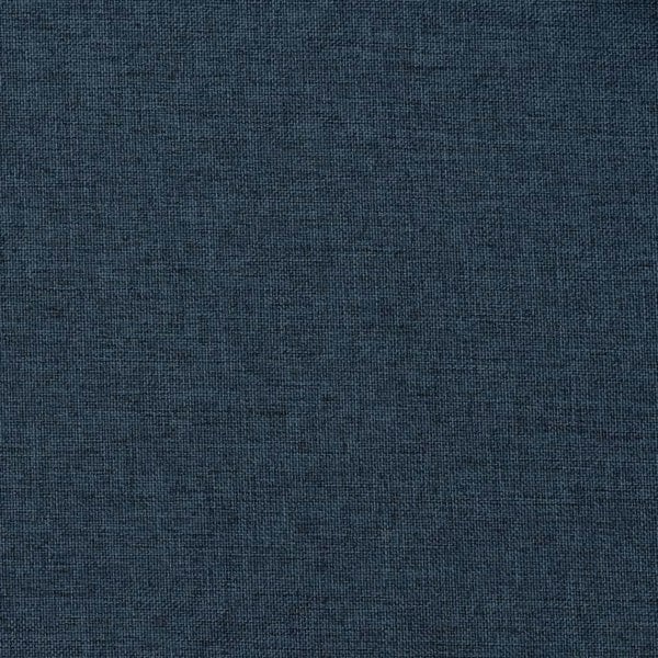 Berkfield Linen-Look Blackout Curtains with Hooks Blue 290x245 cm