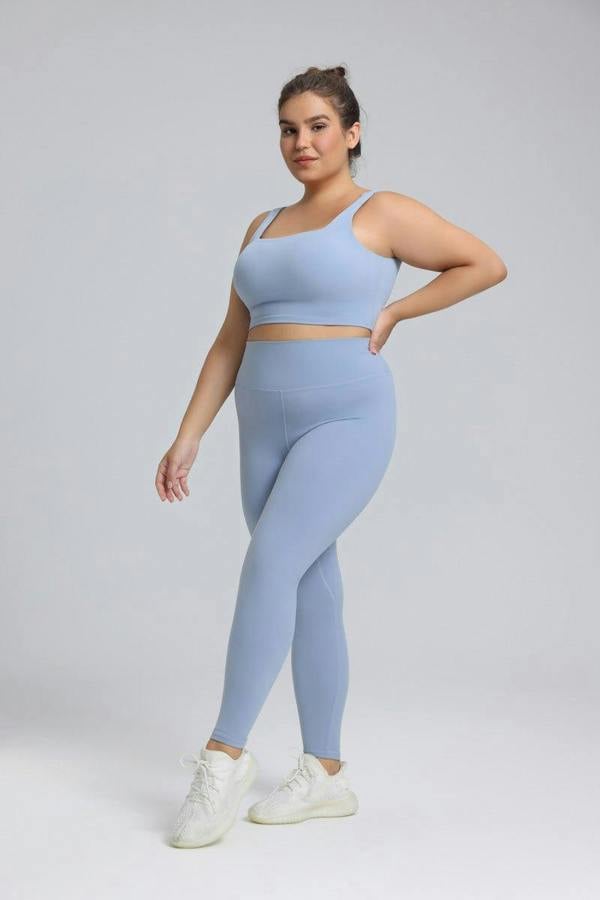Anniou Plus Size Naked Feel Yoga Pants