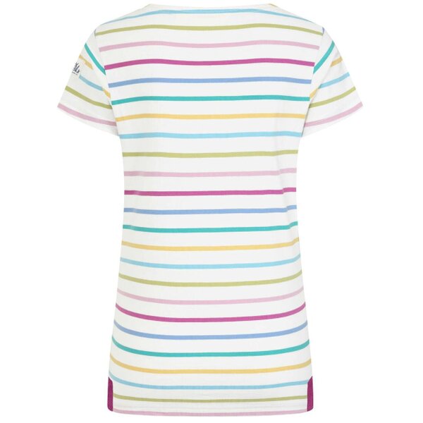 Lazy Jacks LJ8M - Ladies Short Sleeve Breton Top - Multi
