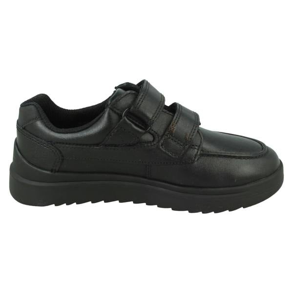 Clarks Boys Clarks Formal Hook & Loop School Shoes Keelan Flare K