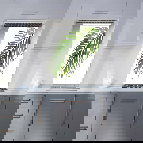 Warren Reed - Designer Single Palm Leaf Kitchen Splashback