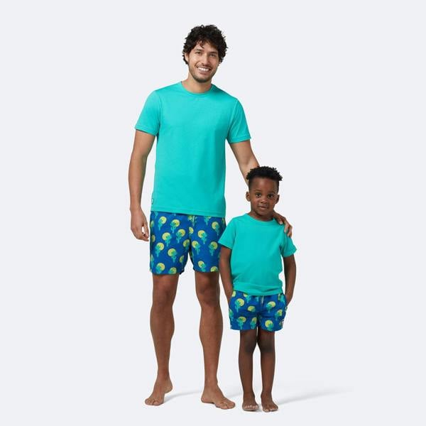 Tom & Teddy Blue & Green Cactus
