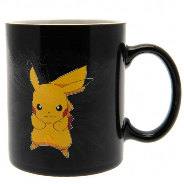 Pokemon Heat Changing Mug - Black