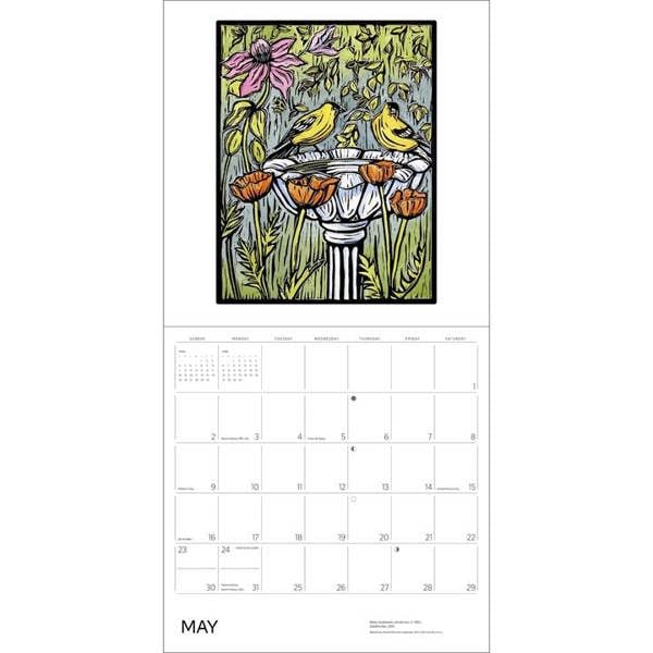 Molly Hashimoto, Birds Calendar 2027, Wall Calendars, Month To View, Art, Gift