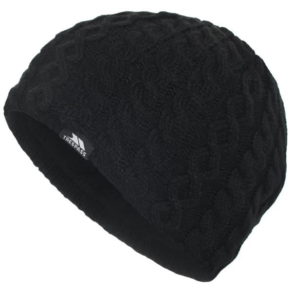 Trespass Womens/Ladies Kendra Beanie Hat - Black - 