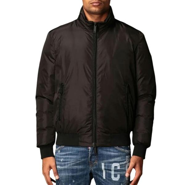 DSQUARED2 Icon Padded Bomber Black Jacket W34