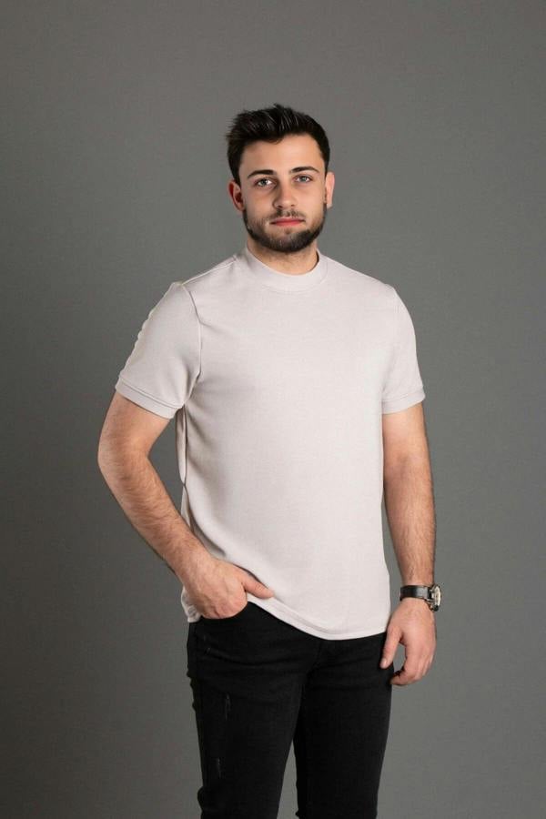WOVCOR Half Turtleneck Men's T-shirt