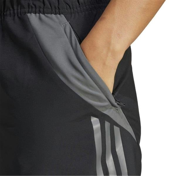 Adidas Womens/Ladies Tiro 24 Football Shorts - Black/Dark Grey - 