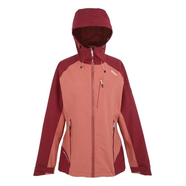 Regatta Women's Birchdale Shell Waterproof Jacket - Mineral Red / Rumba Red