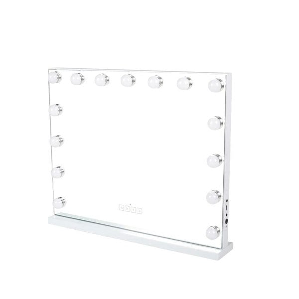Hollywood LED Vanity Mirror with Bluetooth White Living and Home