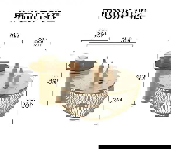Balfour Nesting Coffee Table Set-Weilai Concept-Weilai Concept
