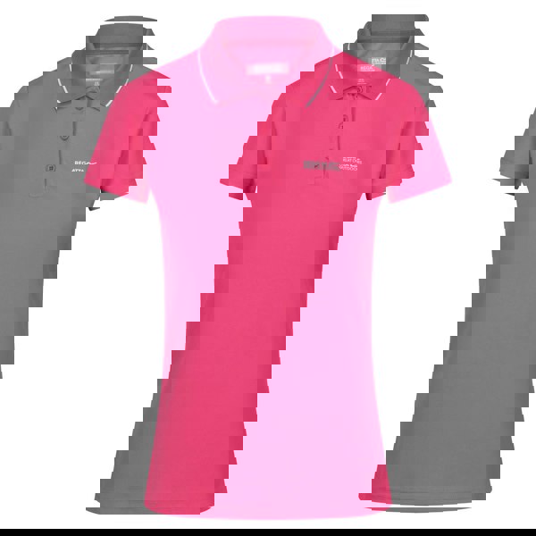 Regatta Womens/Ladies Maverick V Polo Shirt - Flamingo Pink