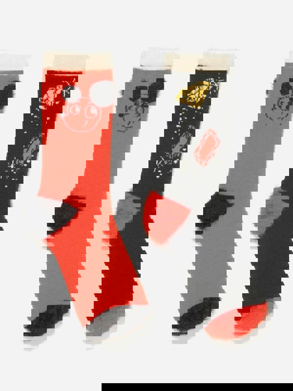 Mini Rodini Kids Ritzrats 2 Pack Socks Gift Set in Multicolour