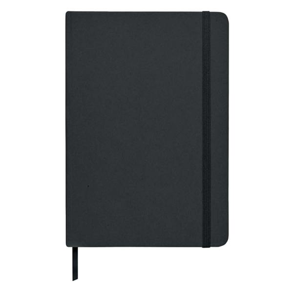 MidOcean Stein Recycled A5 Notebook - Black - 