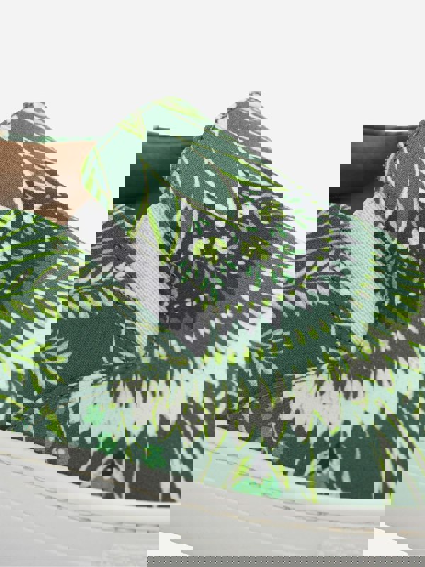 Etro Boys Floral Paisley Trainers in Green