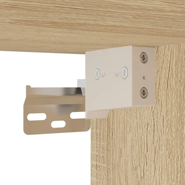 Berkfield Wall Mounted Cabinet Sonoma Oak 69.5x34x90 cm