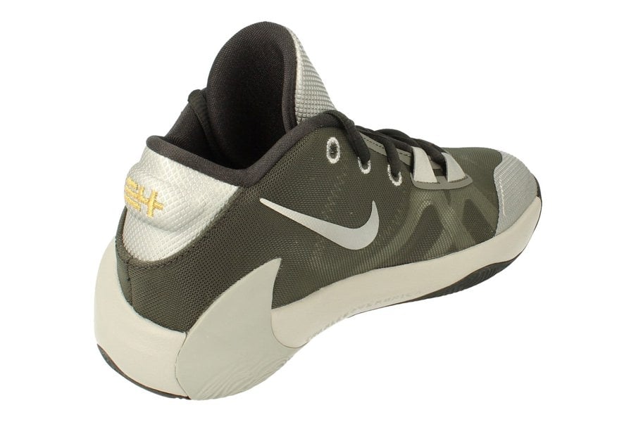 Nike Freak 1 GS Basketball Trainers Bq5633  050 - Smoke Grey Metallic Silver 050 - Photo 2