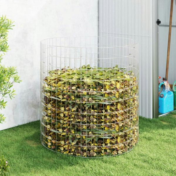 Berkfield Garden Composter �â�_100x100 cm Galvanised Steel