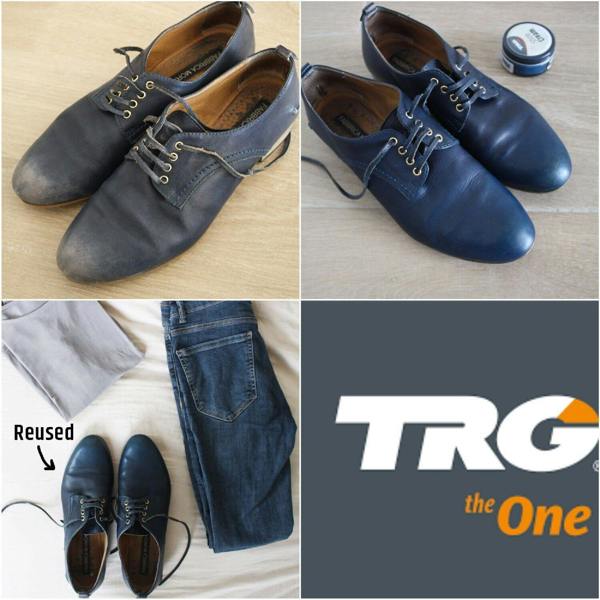 TRG Shoe Cream - Polish and Leather Care for Shoes, Boots and Footwear 50ml