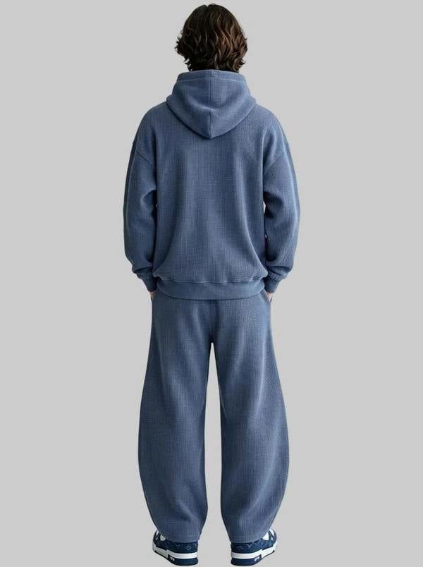 Anniou Men's Loose-fitting Curved Sweatpants