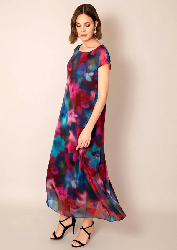 Alie Street London Sasha Maxi Dress (Moonlit Florals)