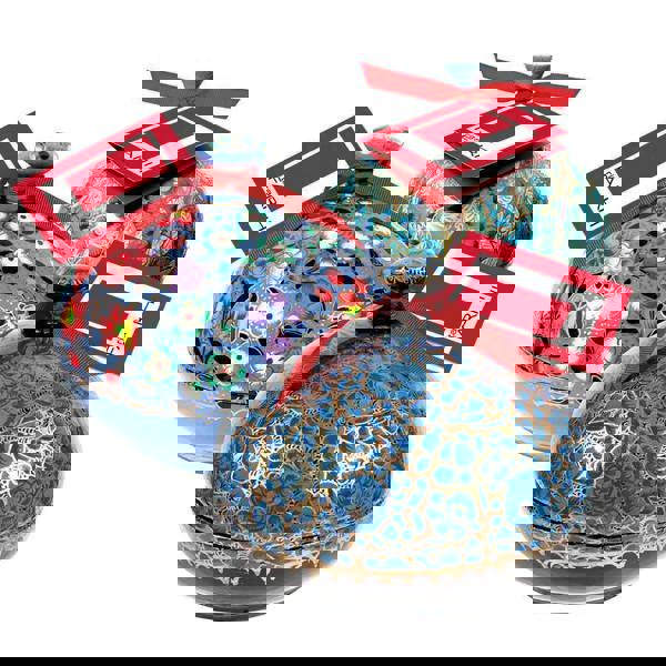 Handmade Bonbonnière filled with Assorted Chocolate Coated Raisins, Palm Oil Free, 130g