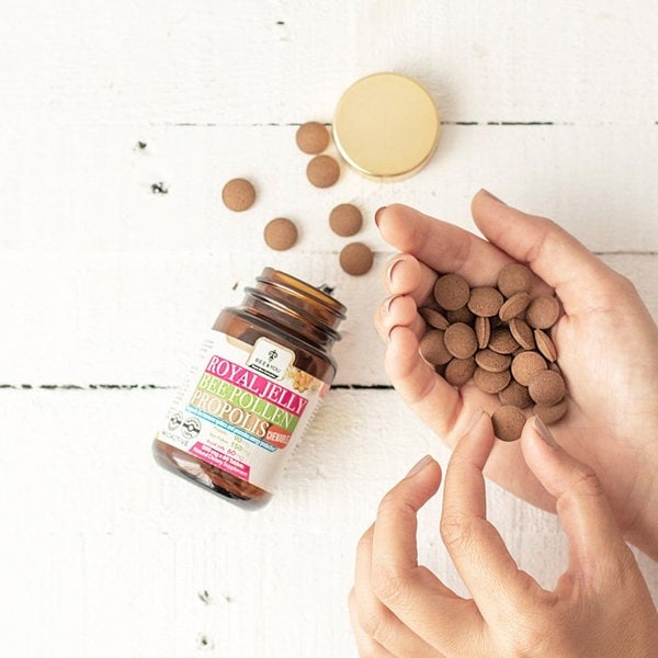 BEE&YOU Royal Jelly Propolis Bee Pollen Chewable Tablets