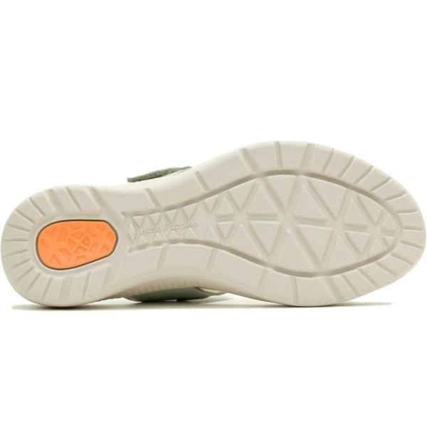 Hush Puppies Hush Puppies BREATHE GORE SLIDE Womens Cross Strap Sandals Light Green