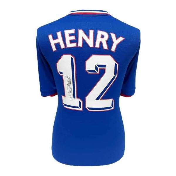 Unbranded Thierry Henry signed France shirt — Unframed