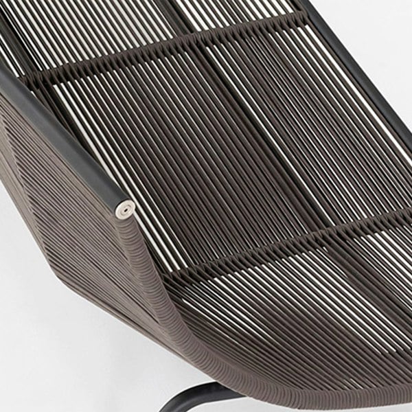 Weilai Concept Iqbal Outdoor Lounge Chair With Footstool