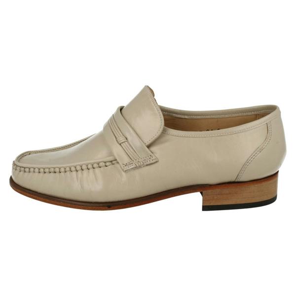 Mens Grenson Leather Moccasin Shoes - Clapham